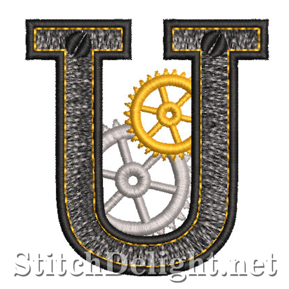 SDS1466 Steampunk Font U