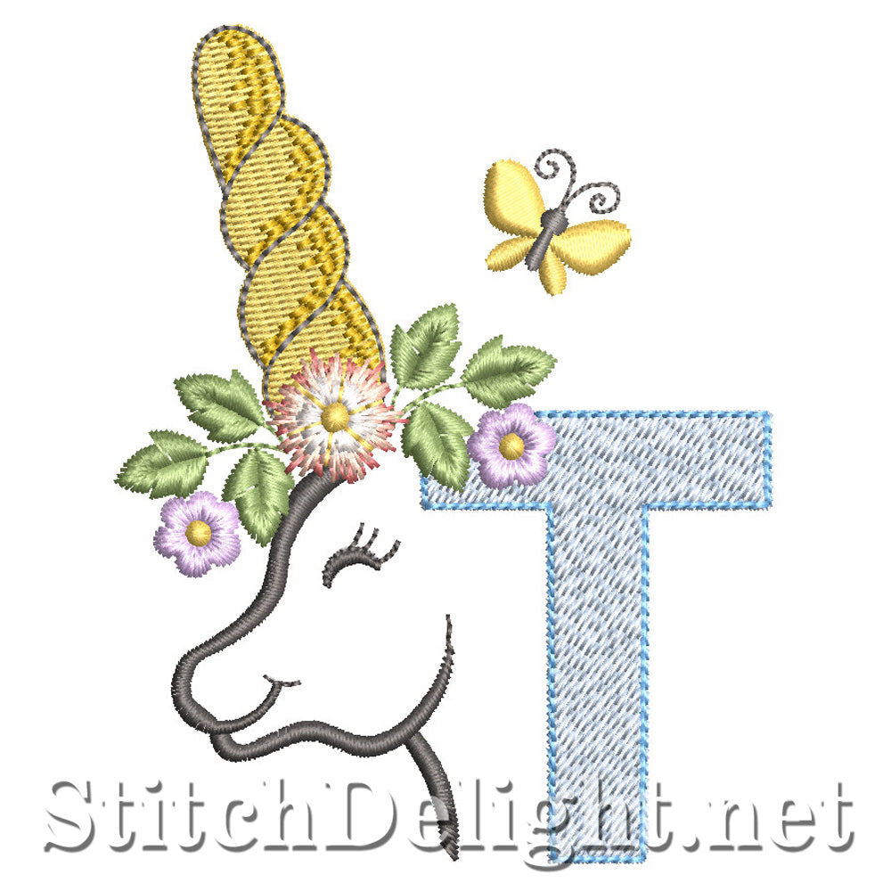 SDS1353 Unicorn Font T