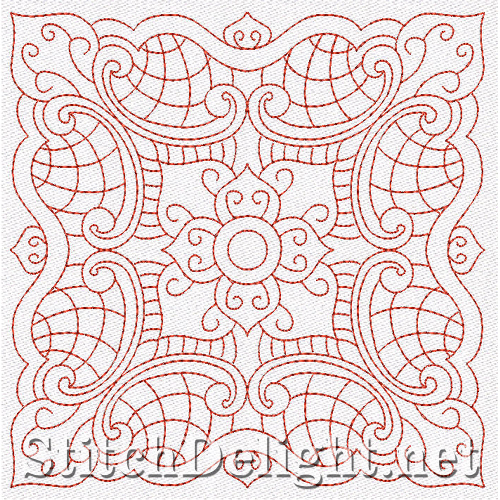 SD0641 Scroll Quiltblocks