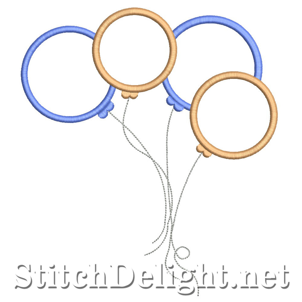 SDS1221 Ballons Appliqués