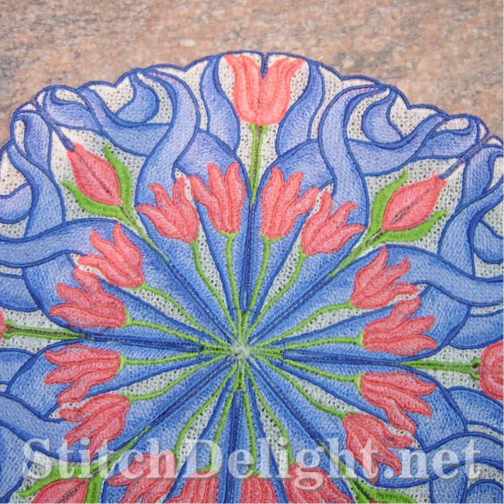 AE053 Flower Doily
