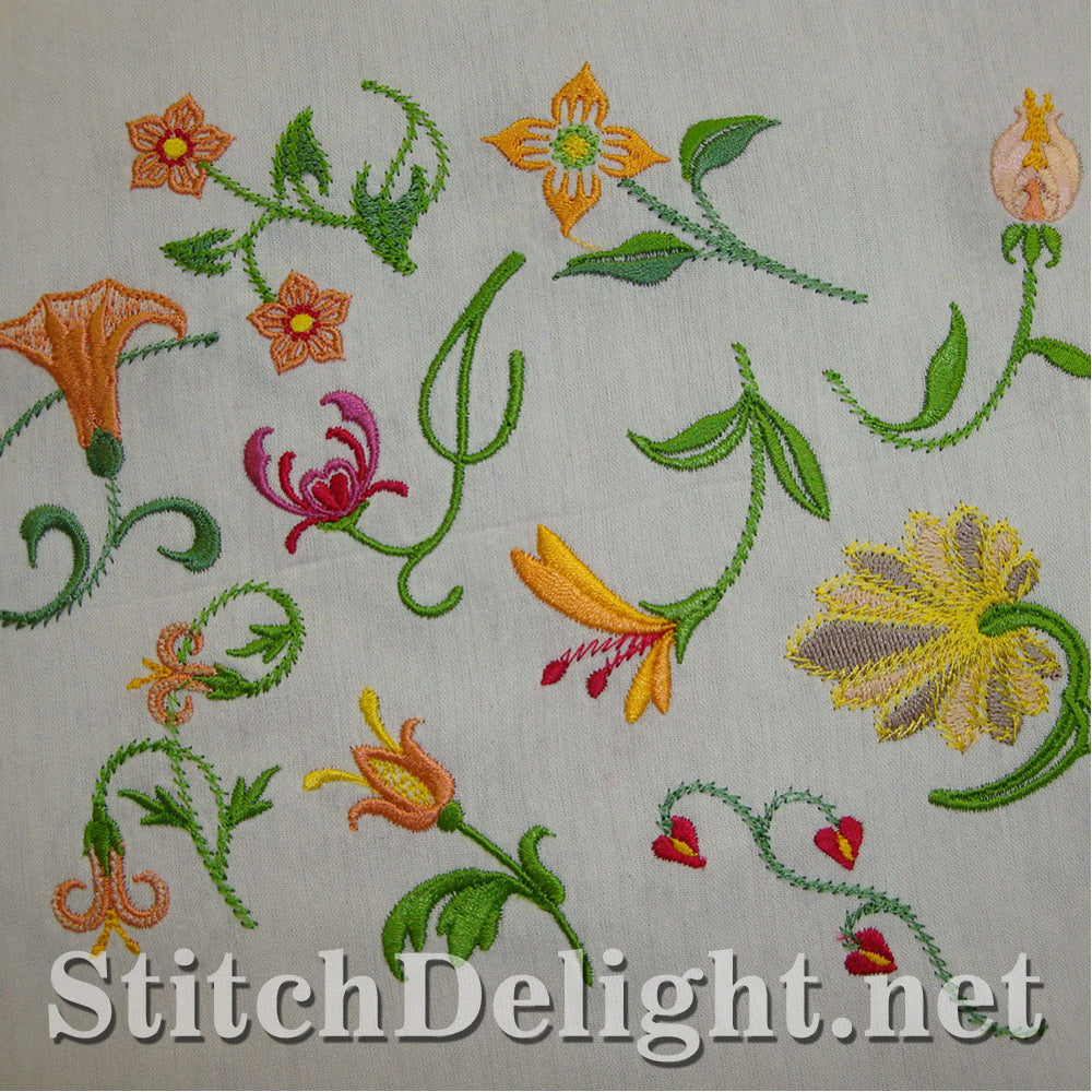 SD0822 Dainty Botanicals