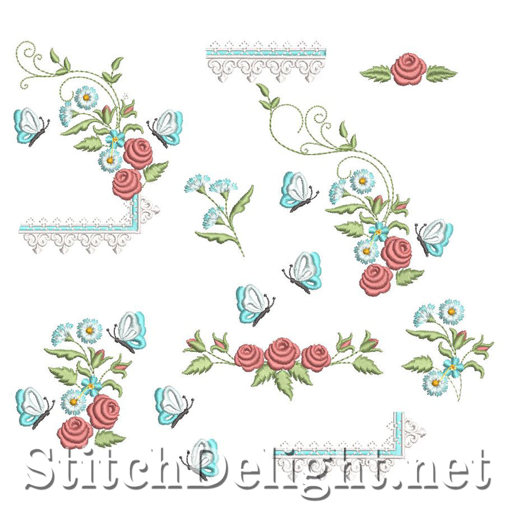 SDS1048 Dainty Flowers 70