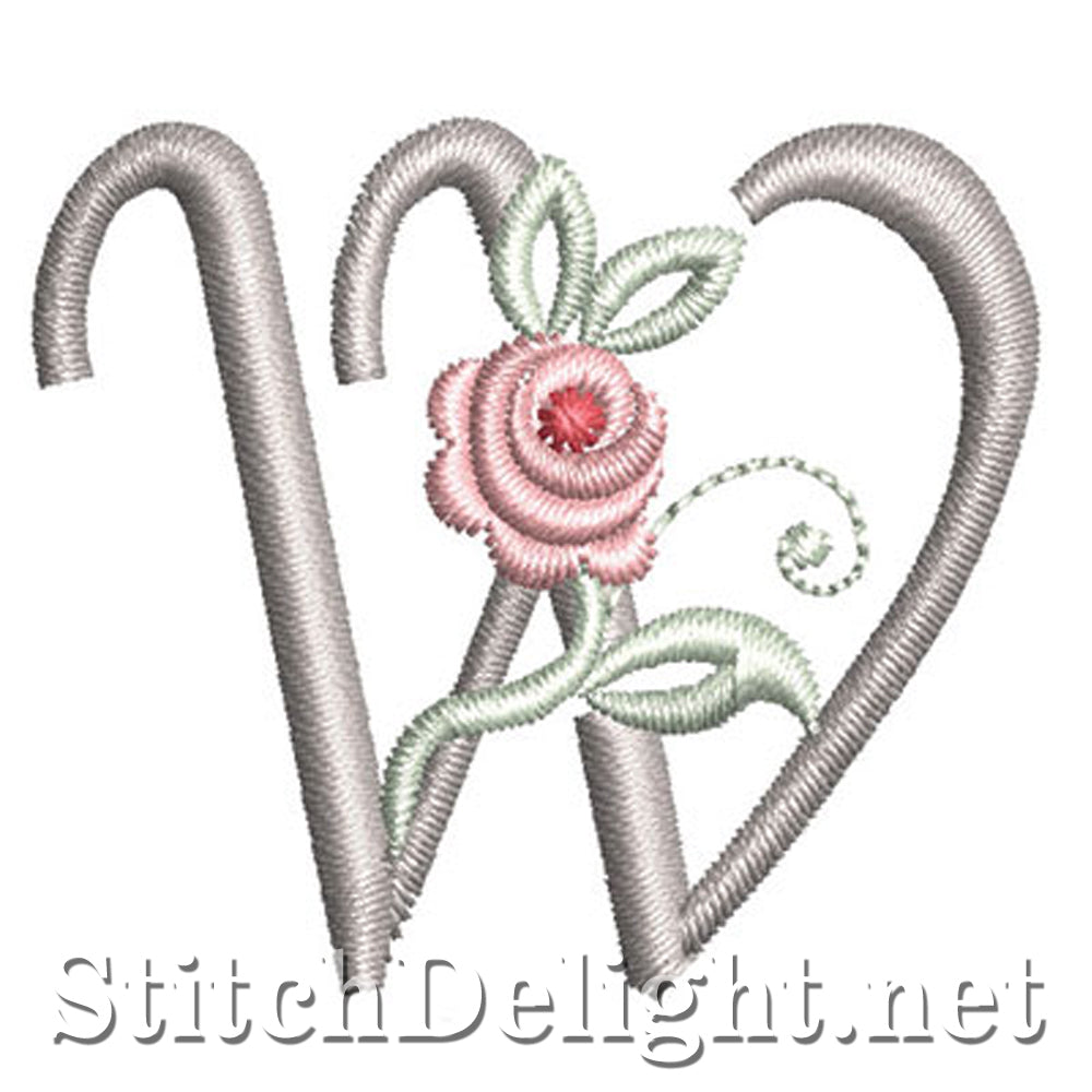 SDS1227 Antique Rose Font W