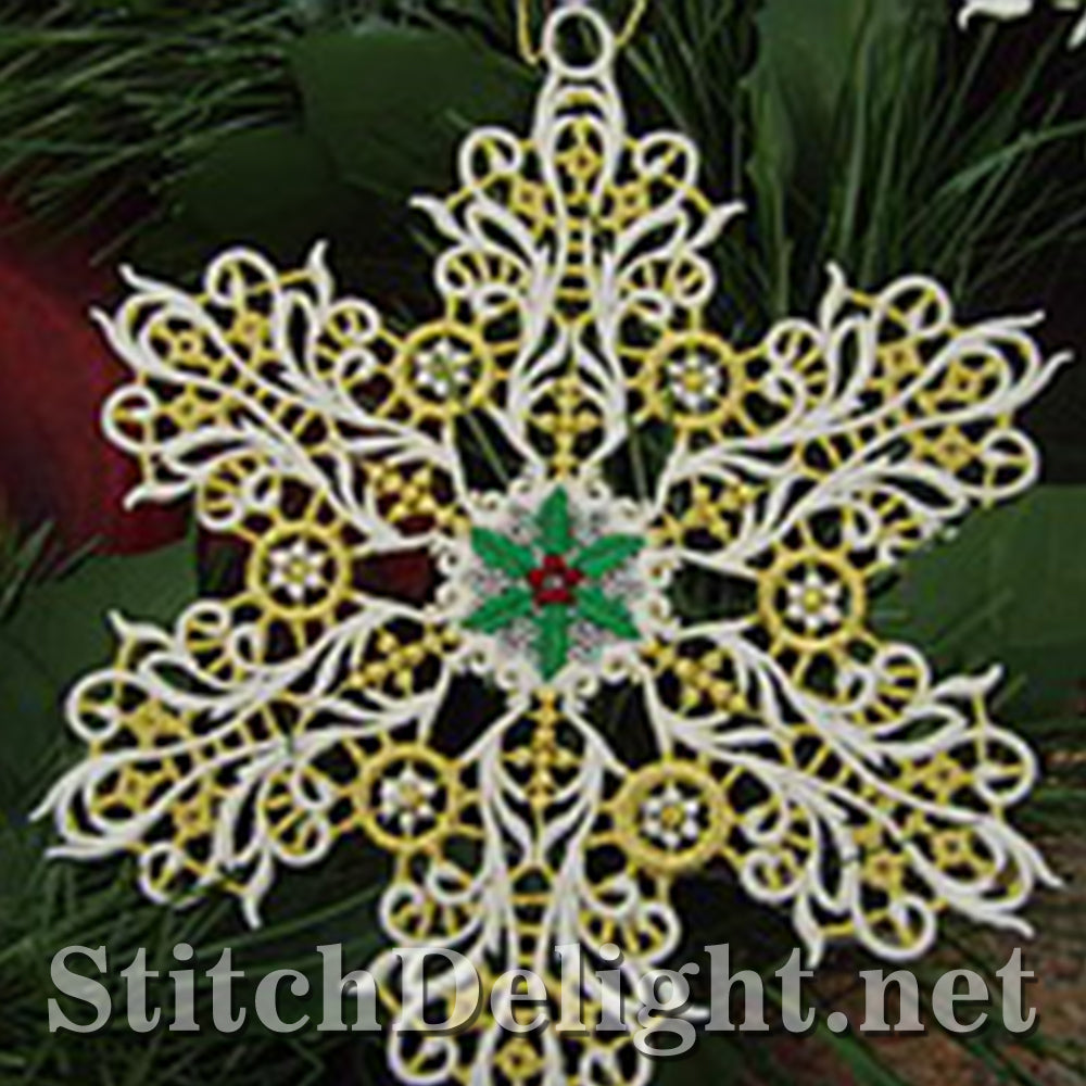 SD0554 FSL Snoflakes Large