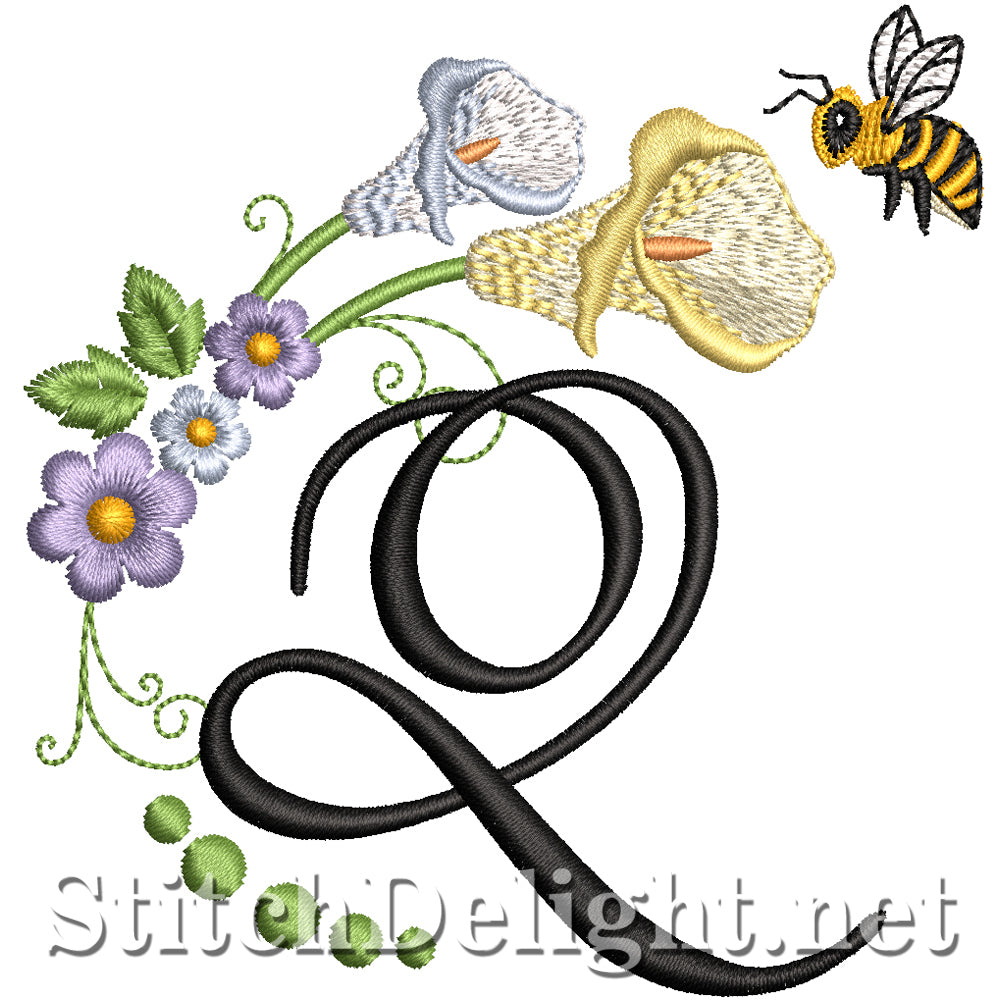 SDS2601 Spring Blossom Font Q