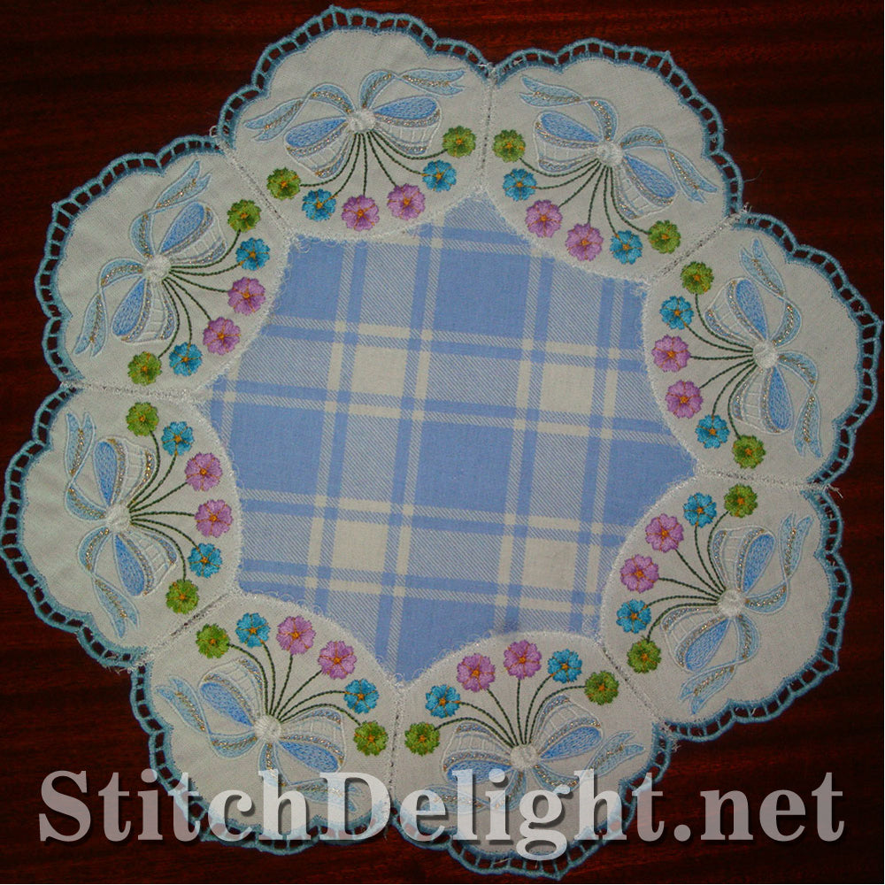 SD0885 Ribbon Cutwork Doilies