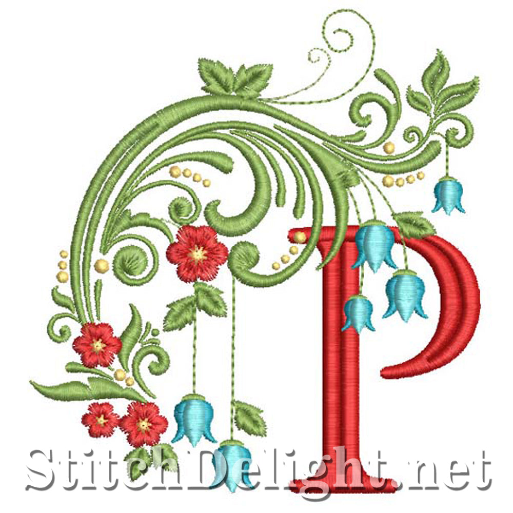 SDS1254 Blue Bell Font P