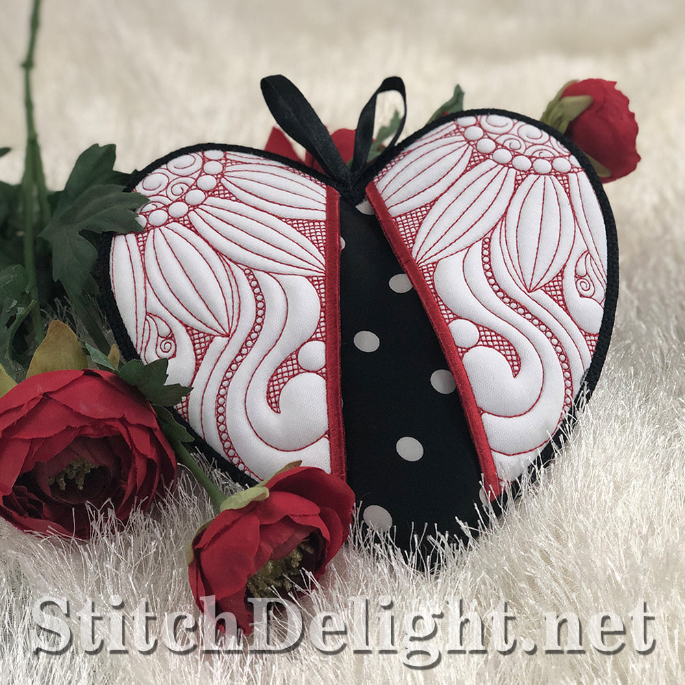 SDS1413 Supports de pots en forme de cœur