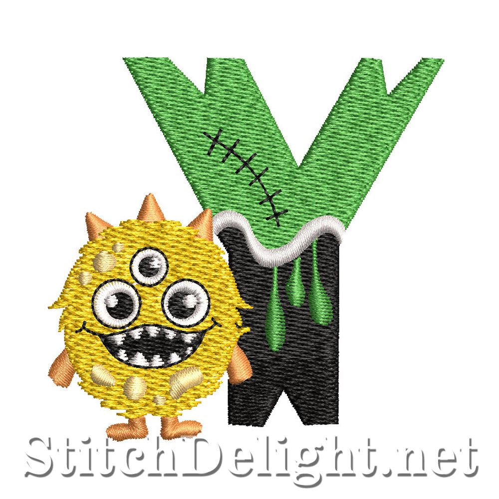 SDS1776 Scary Monster Font Font Y