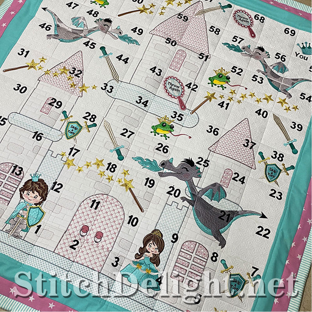 SDS1582 Fantasy Play Quilt