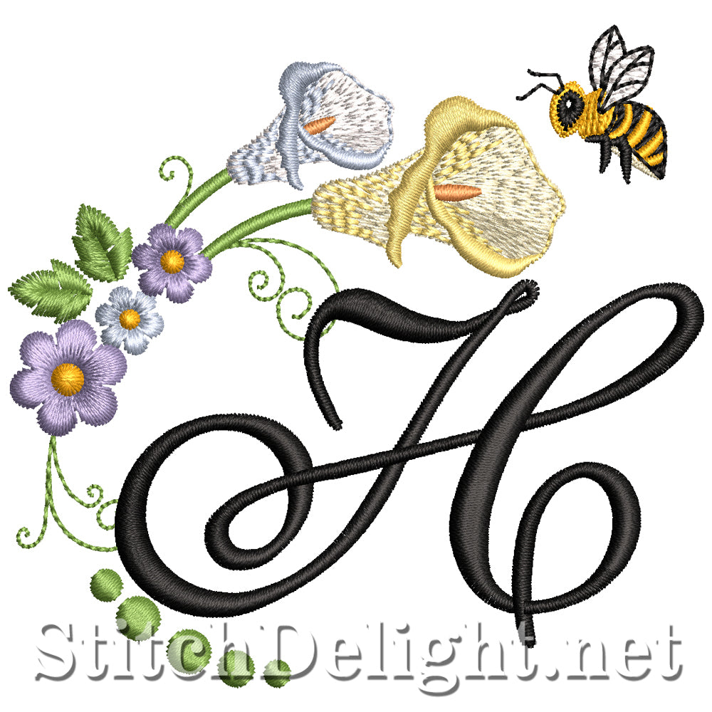 SDS2601 Spring Blossom Font H