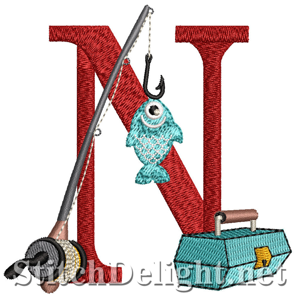 SDS1527 Lets go Fish Font N