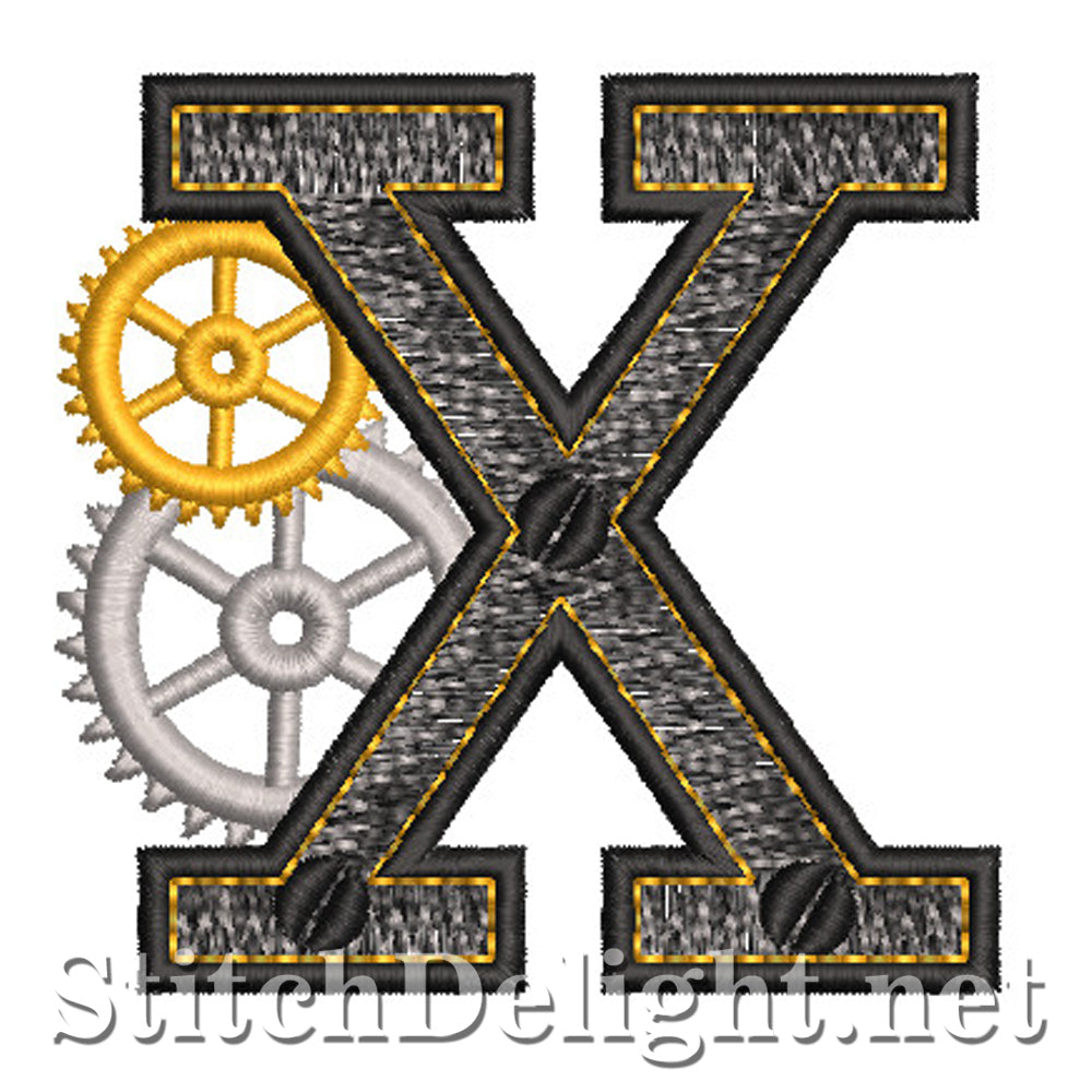 SDS1466 Steampunk Font X
