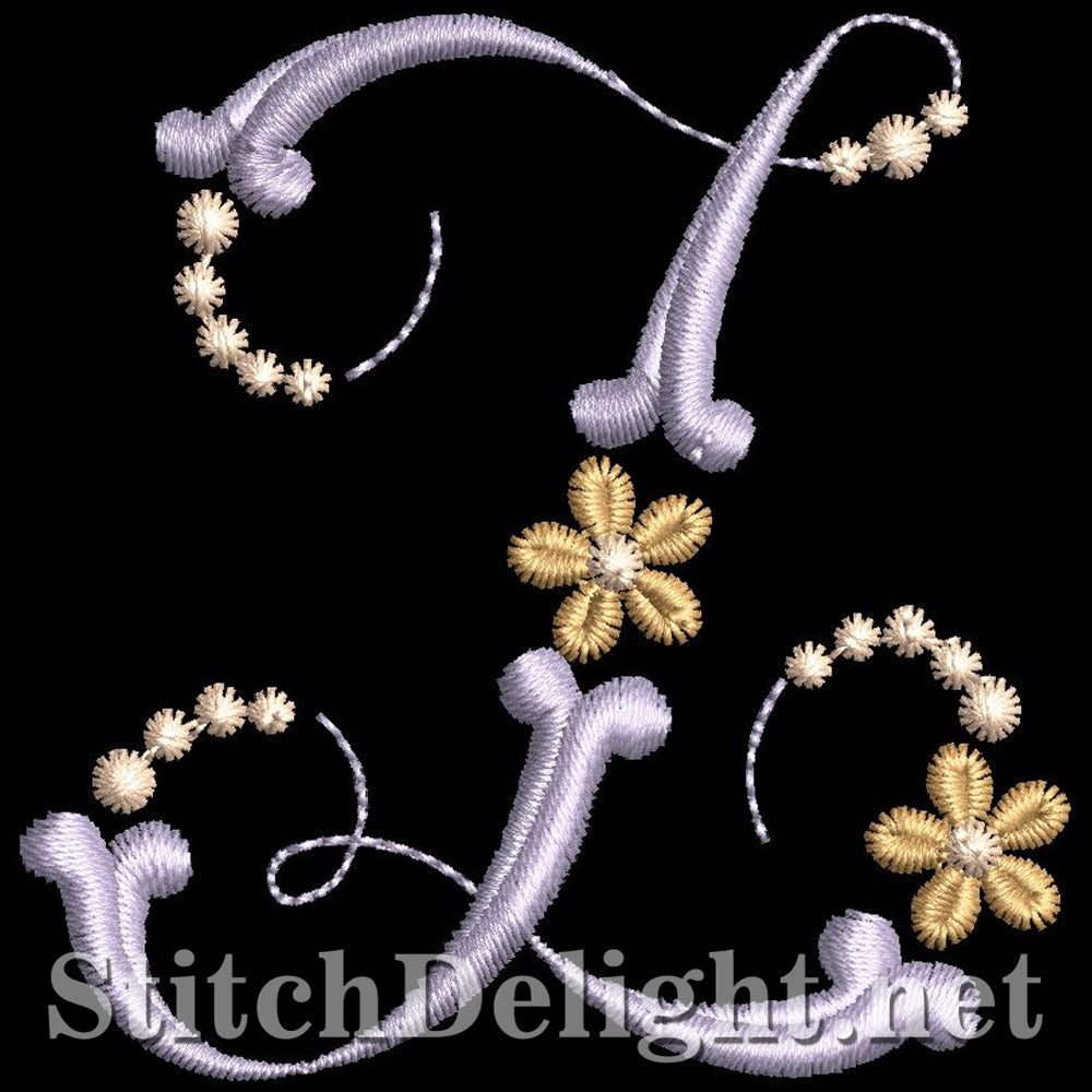 SDS0790 Dainty Floral font Z