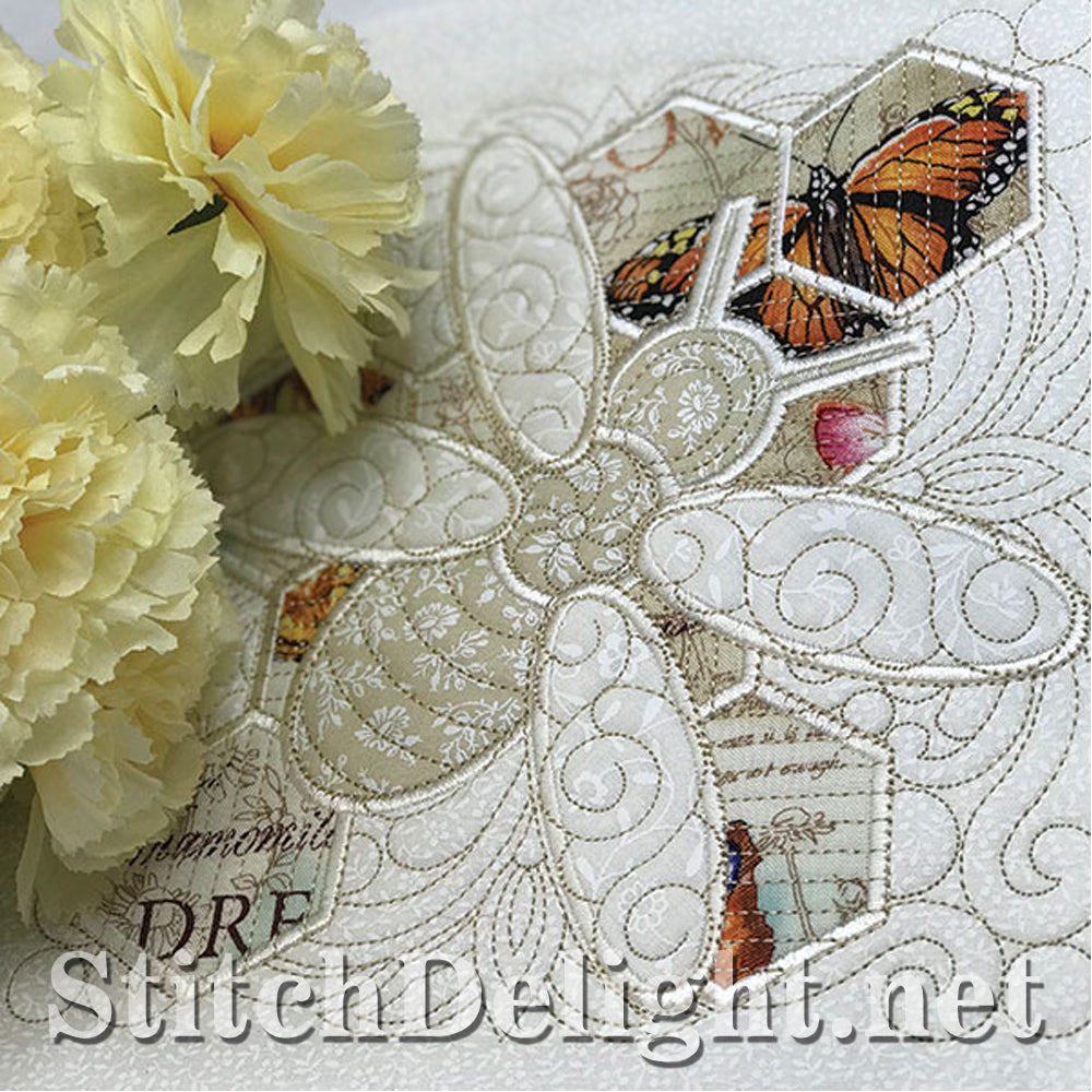 SDS1234 Patchwork Quiltblocks ITH 10
