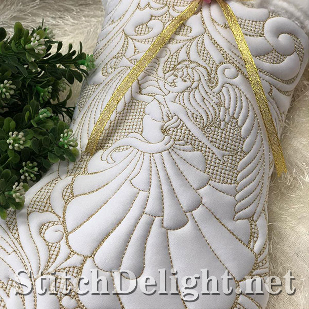 SDS1365 Angel Christmas Stocking