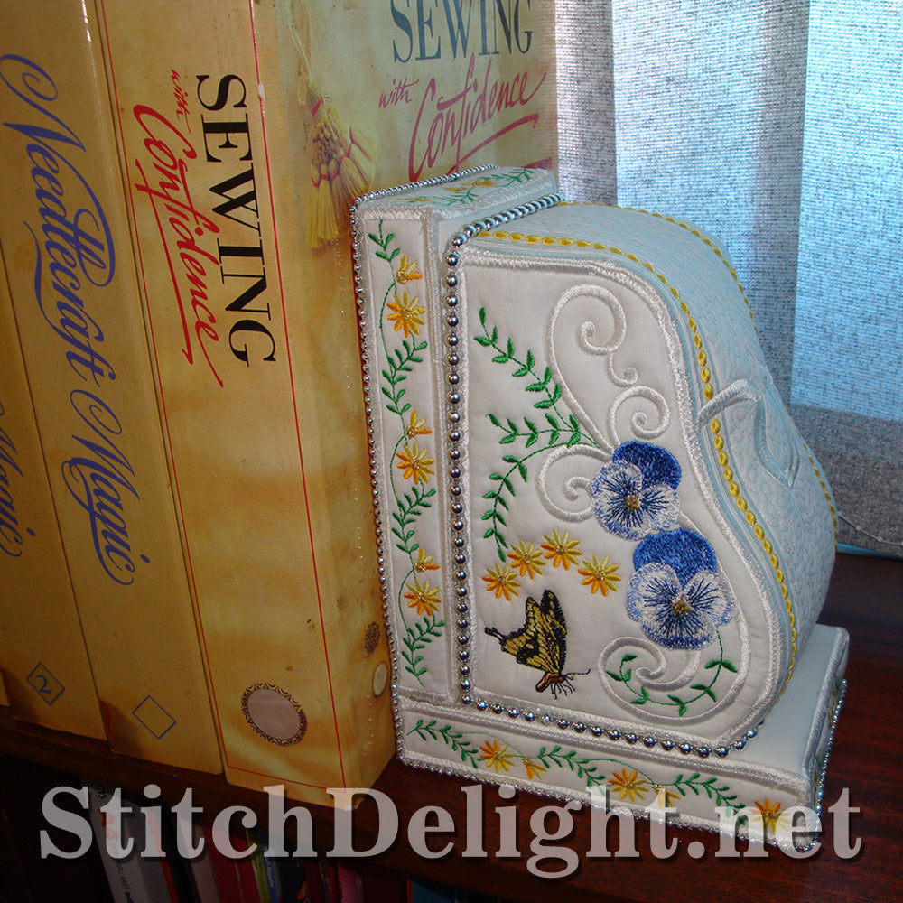 SD1143 Pansy Bookends