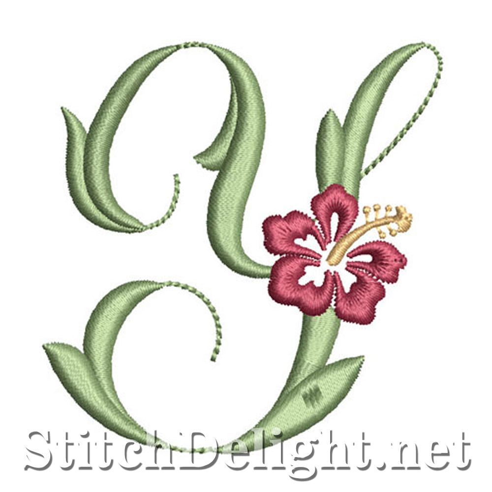 SDS1143 Hibiscus-lettertype Y