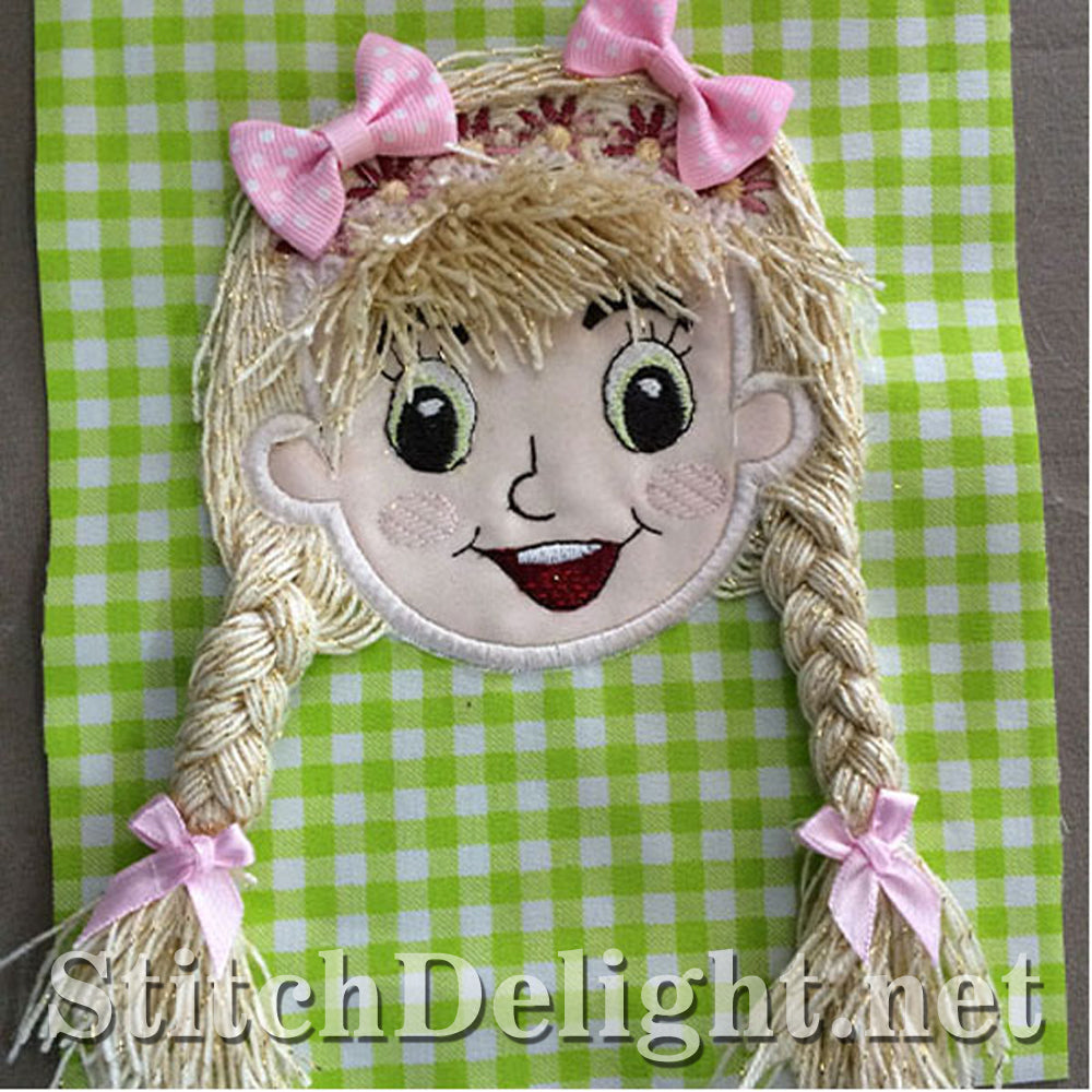 SDS0377 Visage de poupée