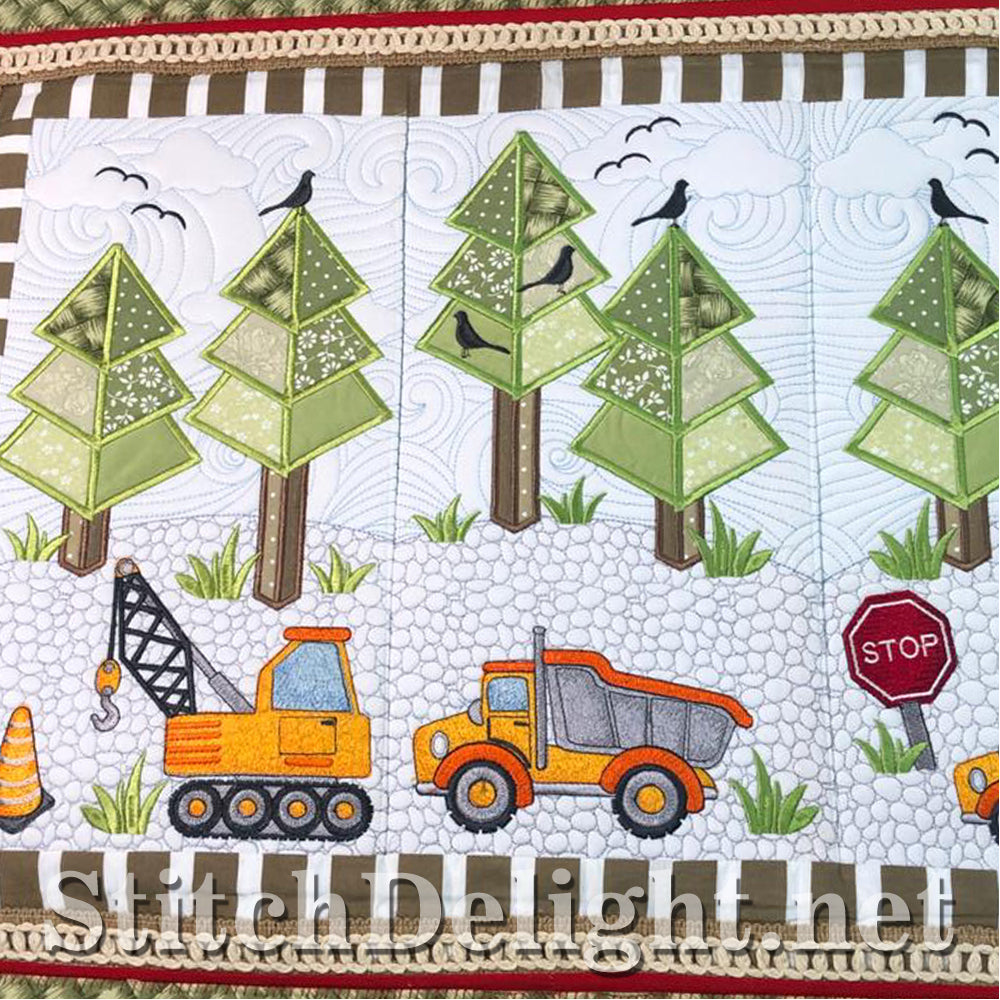 SDS1452 Construction Quilt Time