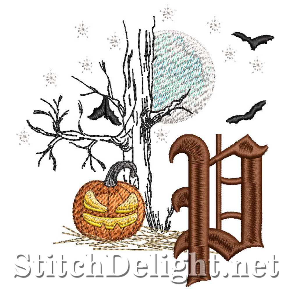 SDS1781 Nightly Horror Font P