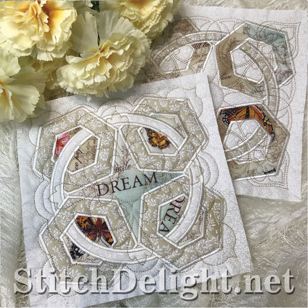 SDS1233 Patchwork Quiltblocks ITH 9