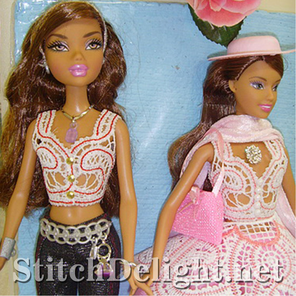 SD0667 Barbie Dressed in Lace