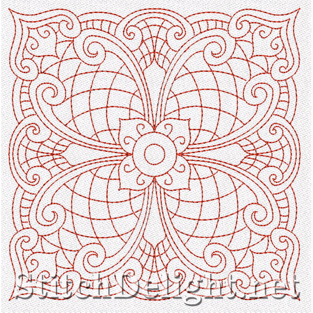 SD0641 Scroll Quiltblocks