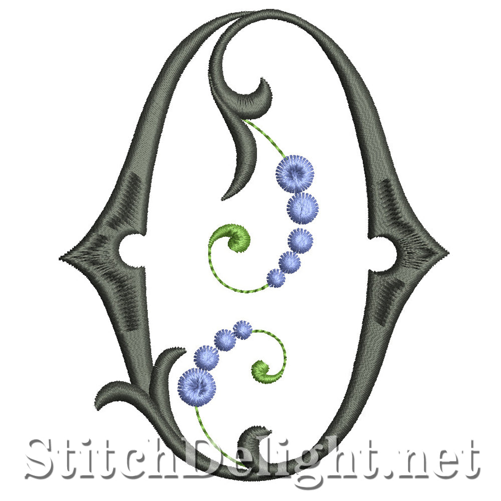 SDS1006 Pretty Lettertype O