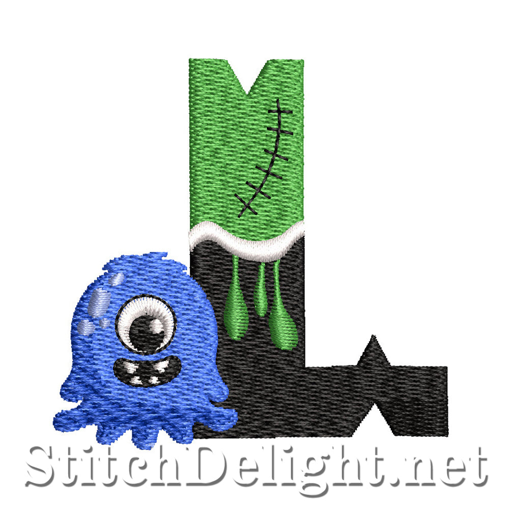 SDS1776 Scary Monster Font Font L