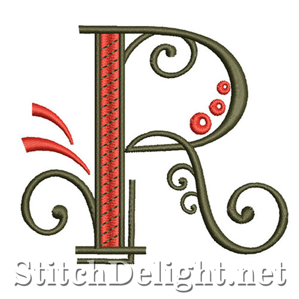SDS1128 Fancy Deco Font R