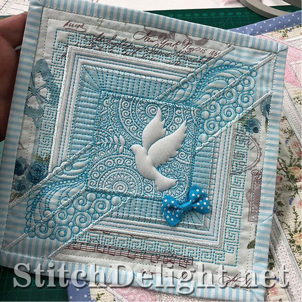 SD1289 Christmas Quilt Dove
