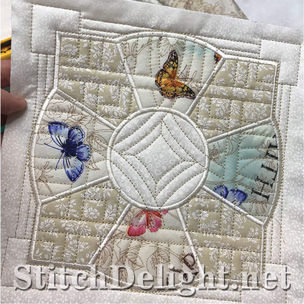 SDS1232 Patchwork Quiltblocks ITH 8