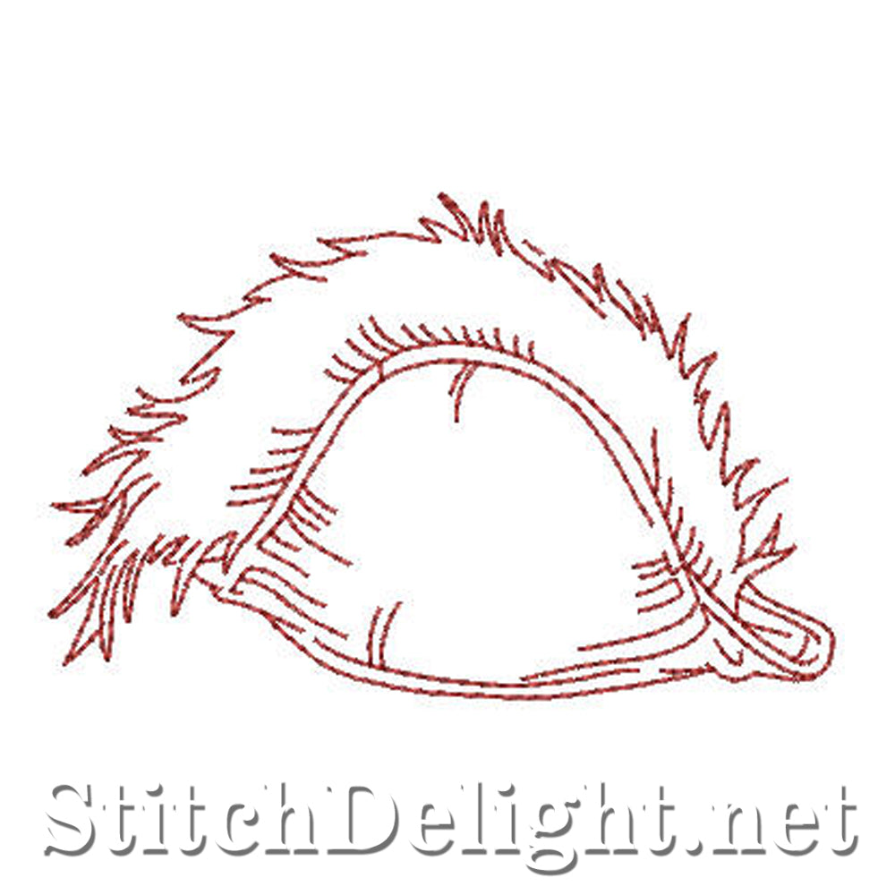 SD0616 Redwork Funny Hats