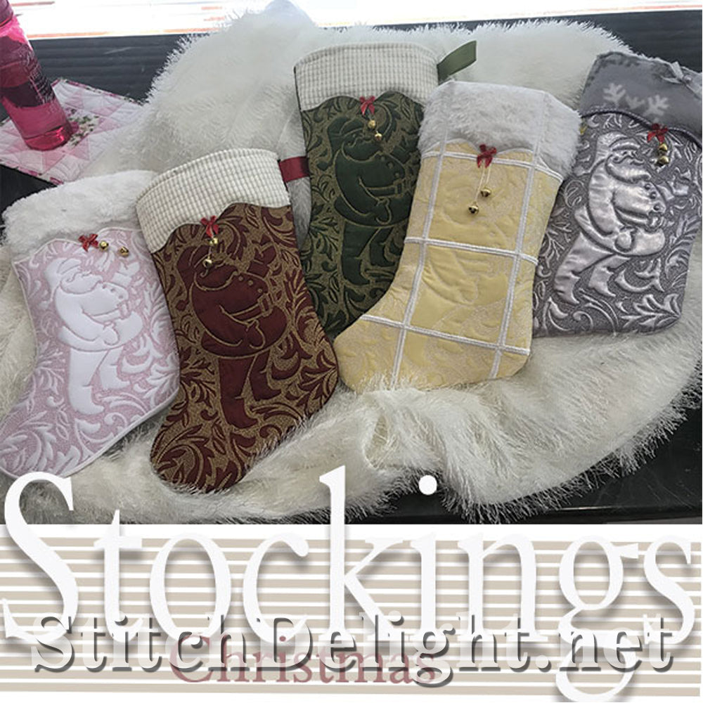 SDS12381 Santa Stockings