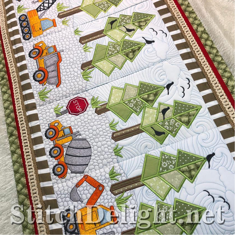 SDS1452 Construction Quilt Time
