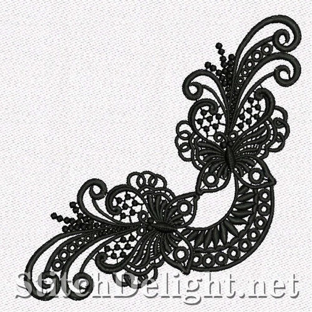 SD1113 Freestanding Lace Corner