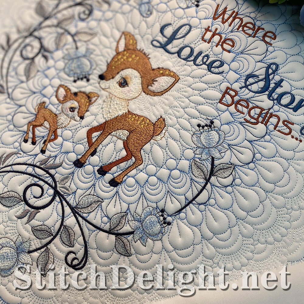 SDS1761 Baby Blue Deer