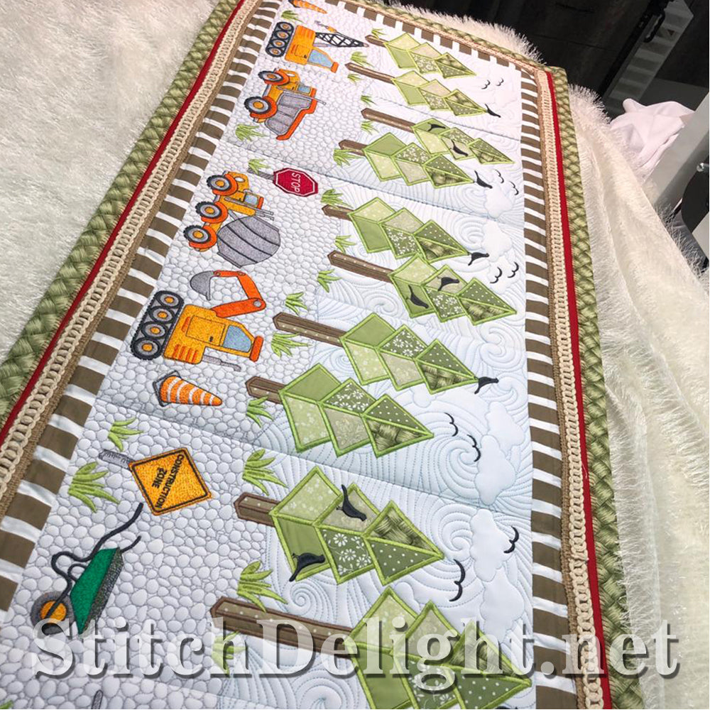 SDS1452 Construction Quilt Time