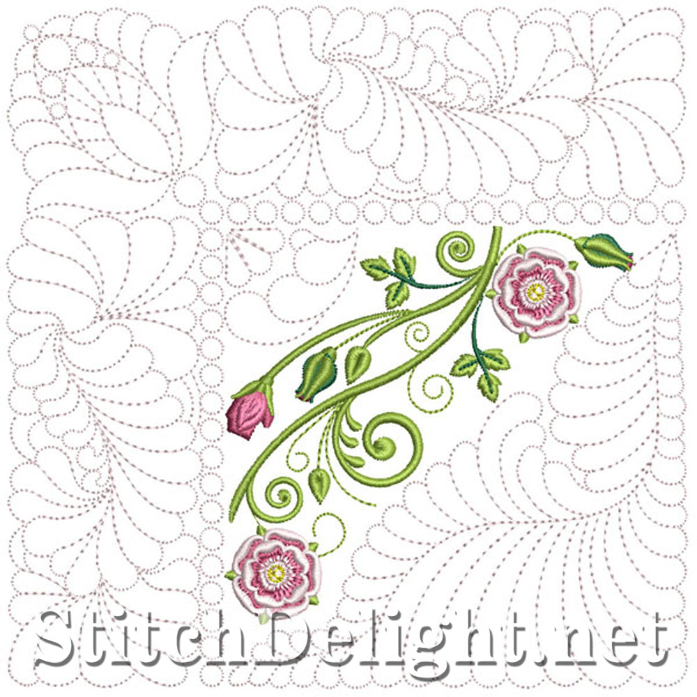 SD1409 Tudor Rose 2
