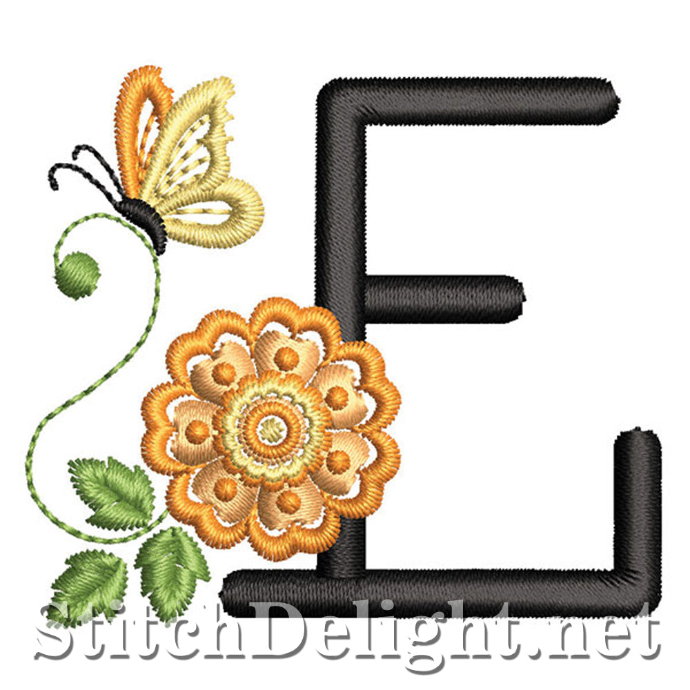 SDS1236 Sunset Bloom Font E