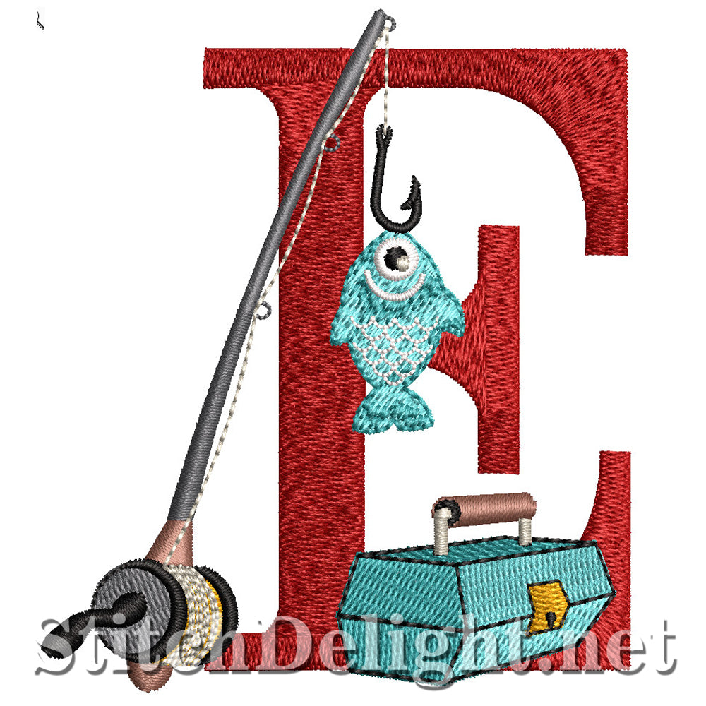 SDS1527 Lets go Fish Font E