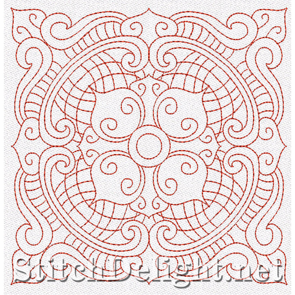 SD0641 Scroll Quiltblocks