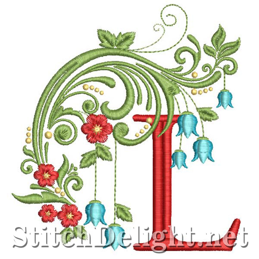 SDS1254 Blue Bell Font L