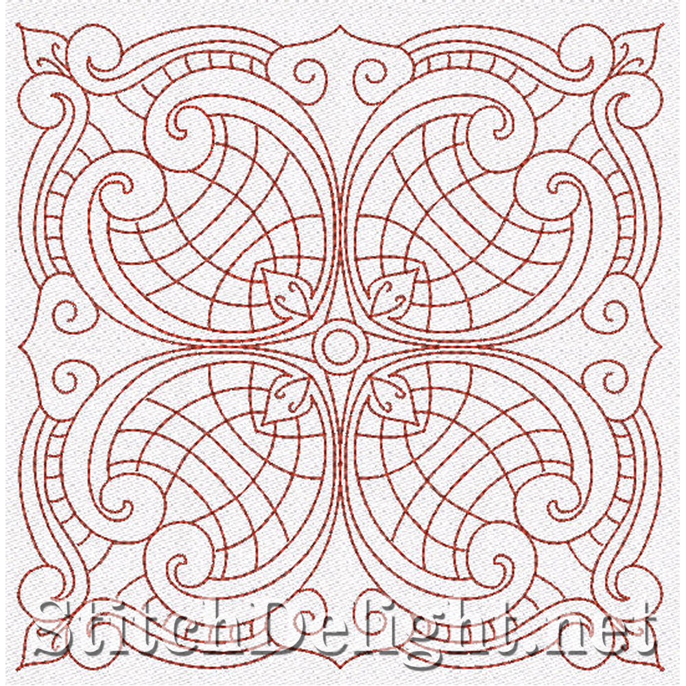 SD0641 Scroll Quiltblocks