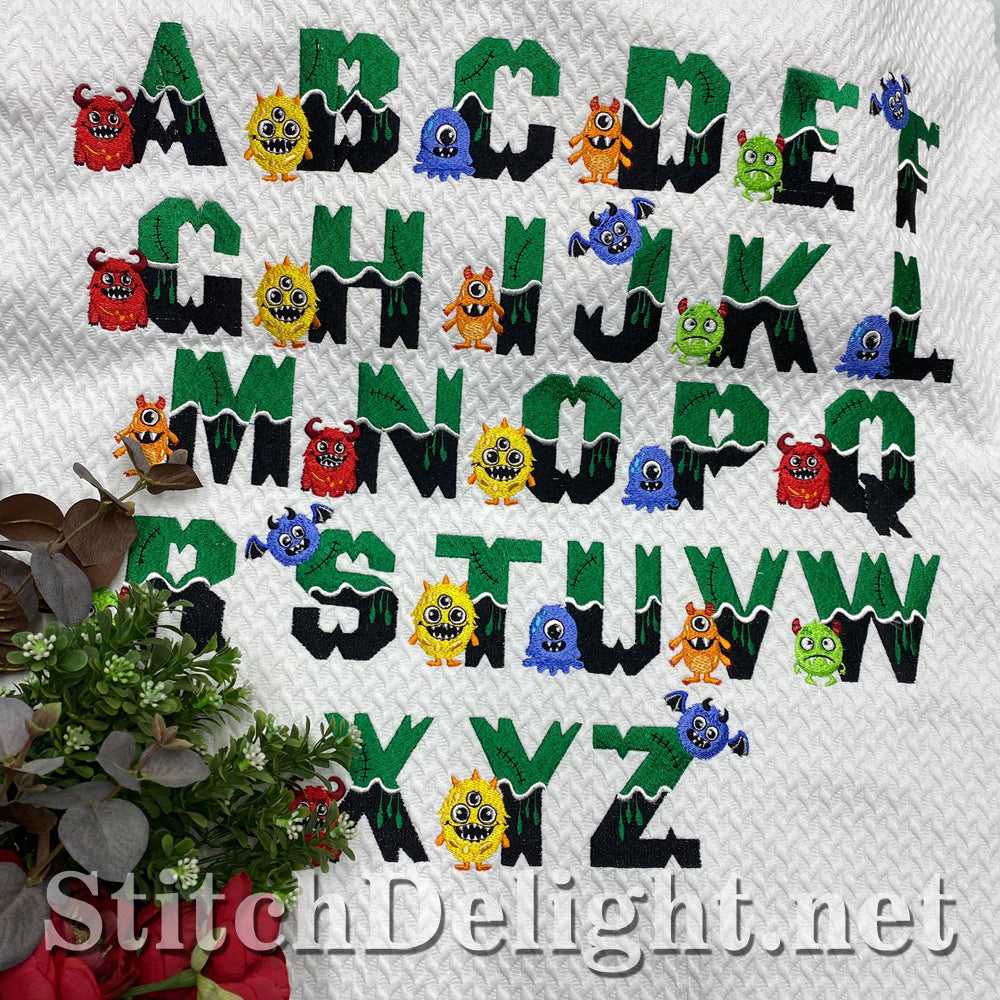SDS1776 Scary Monster Font