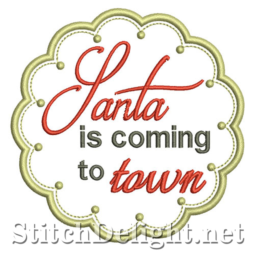SD1494 Santa Coaster 2