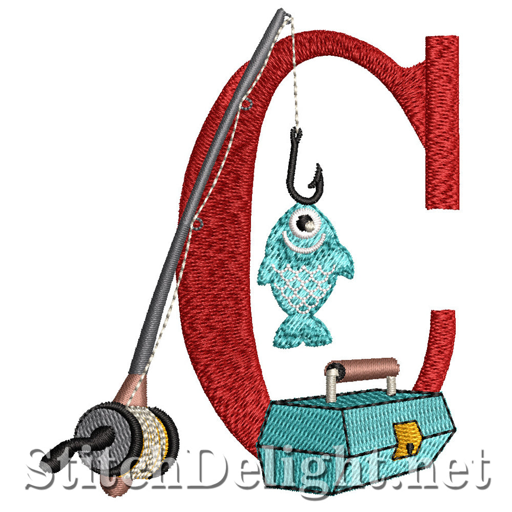 SDS1527 Lets go Fish Font C