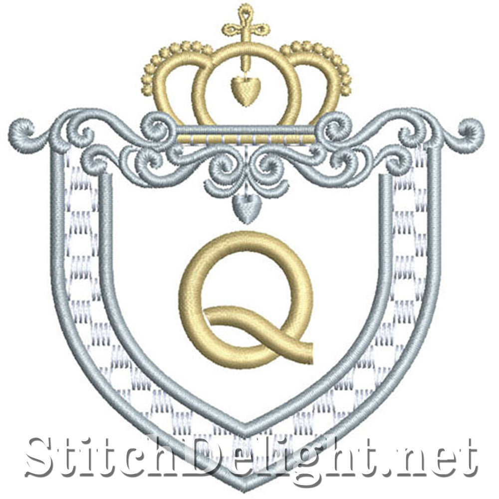 SDS1178 Royal Frame Font Q